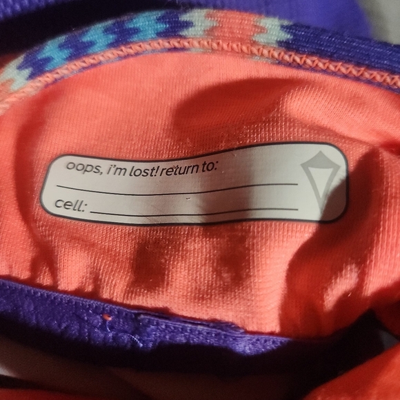 Ivivva Lululemon Tank Jump For Joy Strappy Purple Mesh Built In Shelf Bra Size 6 - Picture 10 of 13